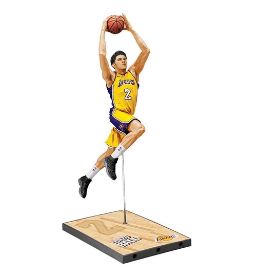 LA Lakers McFarlane NBA Series 32 Action Figure: Lonzo Ball, Color LA Lakers McFarlane NBA Series 32 Action Figure: Lonzo Ball, Color